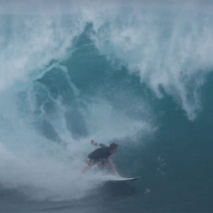 Matt Bromley worst Pipeline wipeout