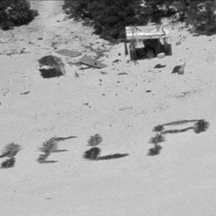 Turns out the simplest solution is sometimes the best solution. Photo: USCG