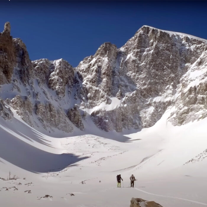 Skier Josh Daiek Calls This Area North of Las Vegas Some of the Best Freeriding in the U.S.