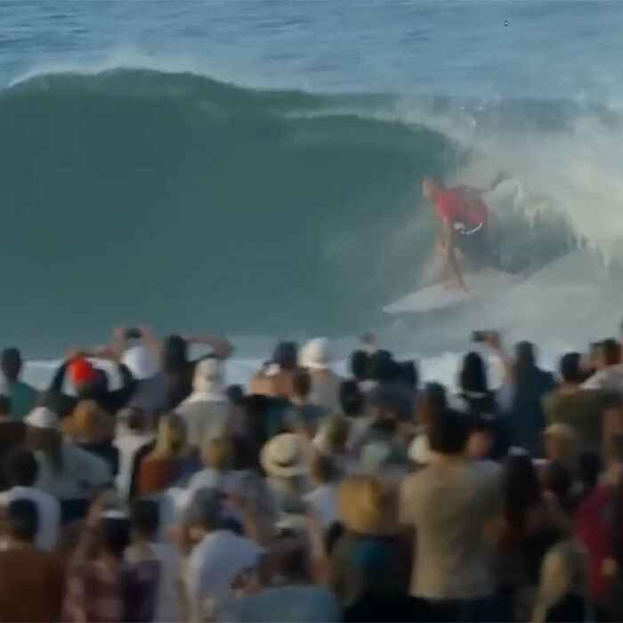 Kelly Slater surfing Snapper Rocks