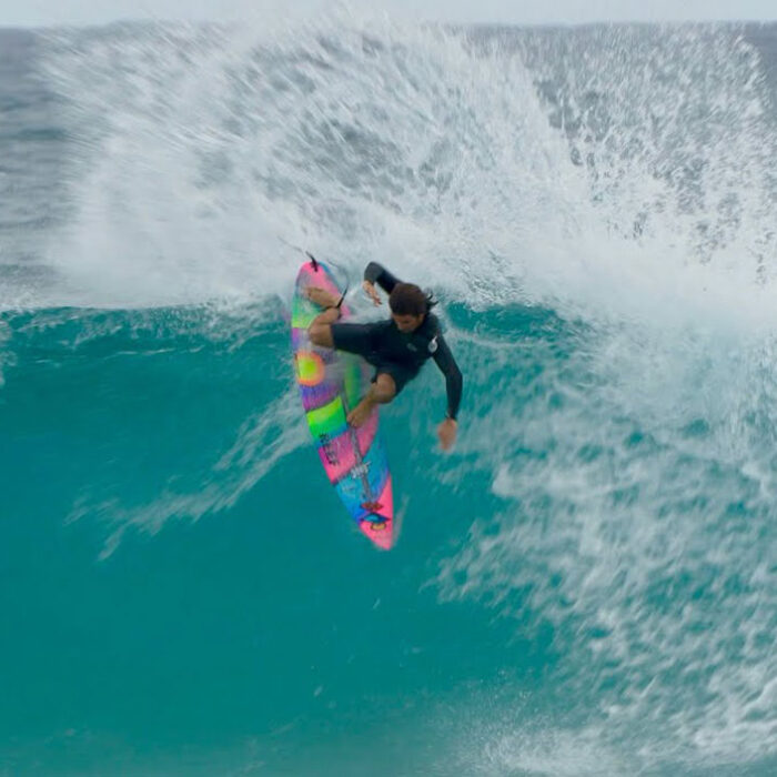 Mason and Michael Ho surfing