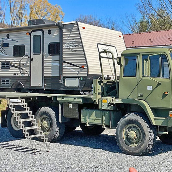 Check Out This Peak-Baggin', Wave Sackin' 6x6 Expedition Vehicle