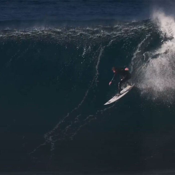 Nate Florence surfing Shipstern Bluff