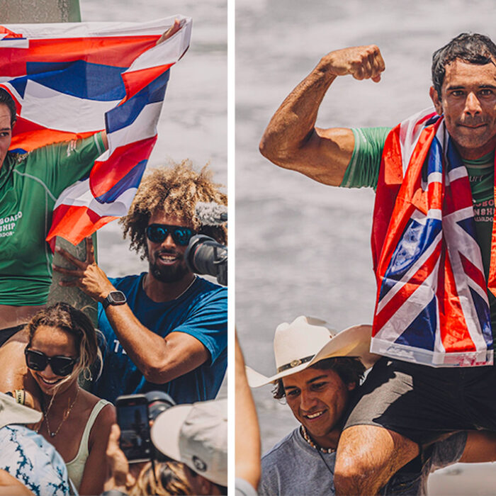 Honolua Blomfield and Kai Sallas Win ISA World Longboard Championship