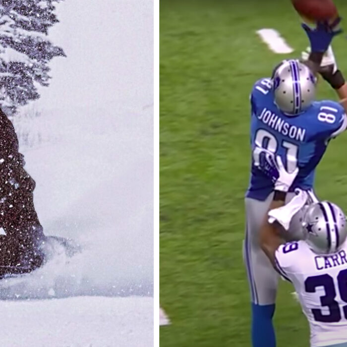 Hall of Fame Pass Catcher Calvin Johnson Talks About His Love of Snowboarding