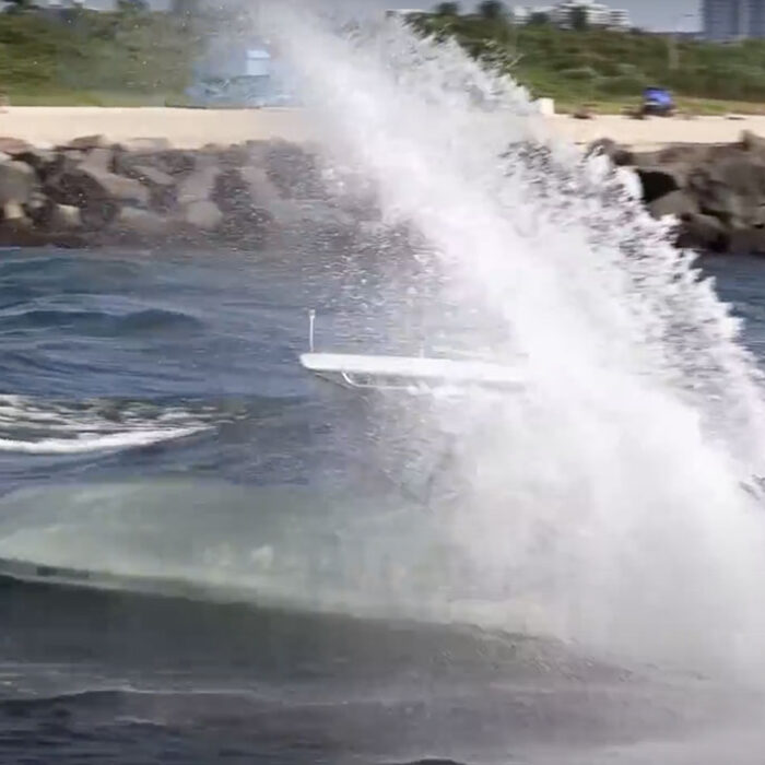 Haulover Inlet boat