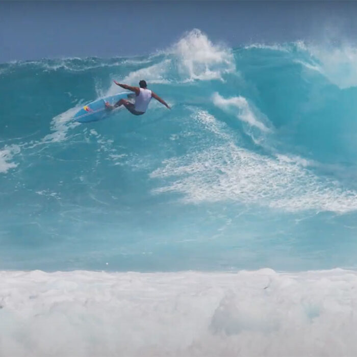 Michel Bourez surfing Boss Up