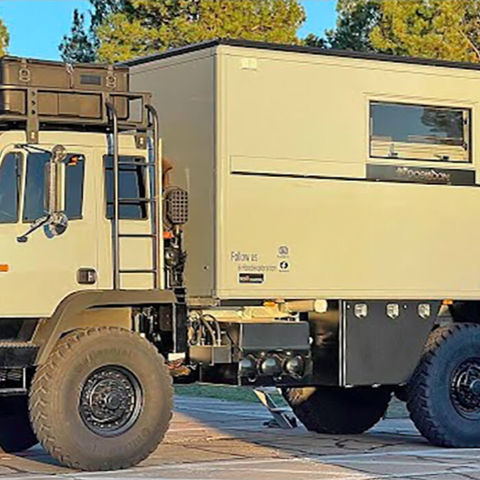 Check Out This Military Vehicle That Was Turned Into the Ultimate Adventure Camper