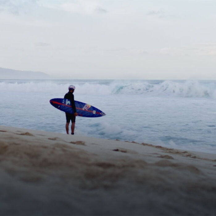 Pipeline surfer Kai Lenny