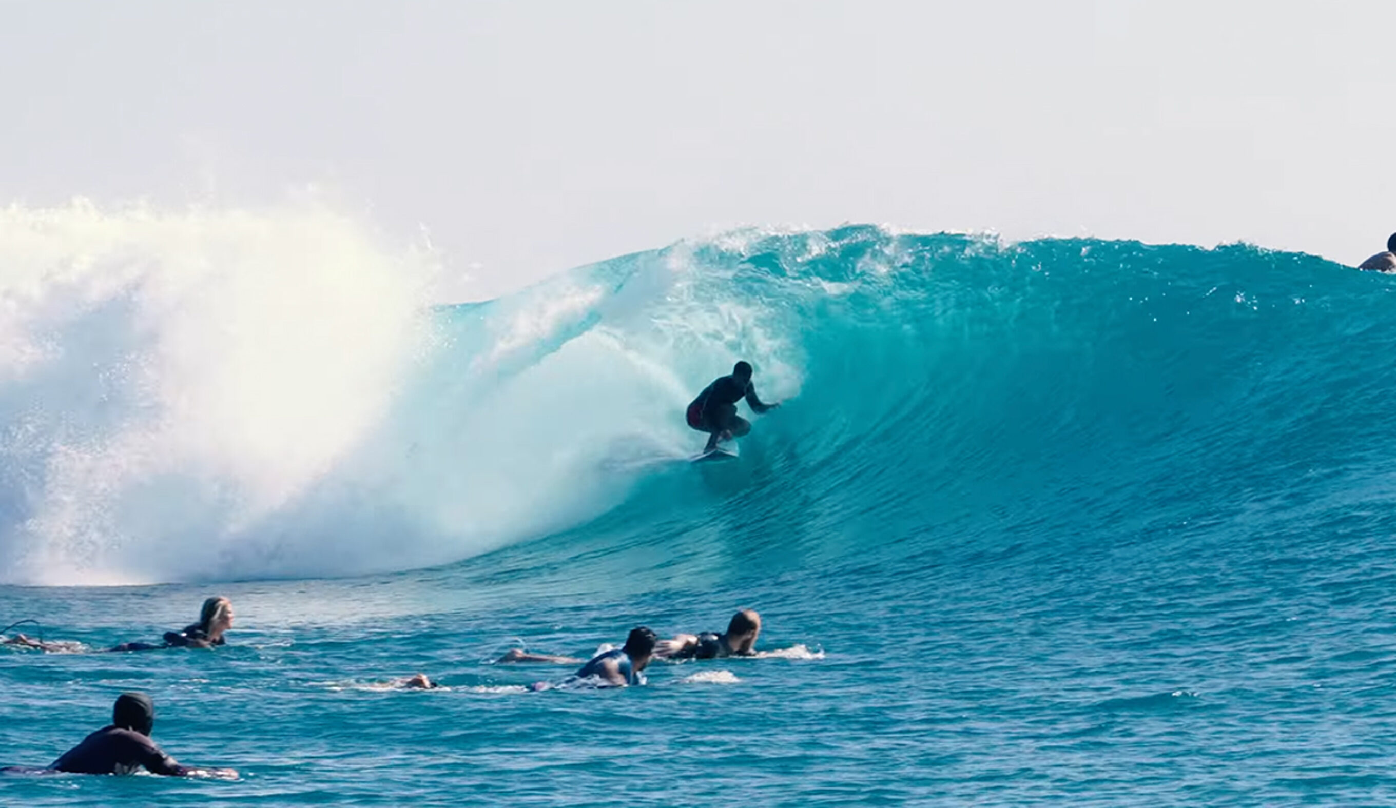 Koa Rothman getting super barreled at Supersucks. Photo: Koa Rothman // YouTube