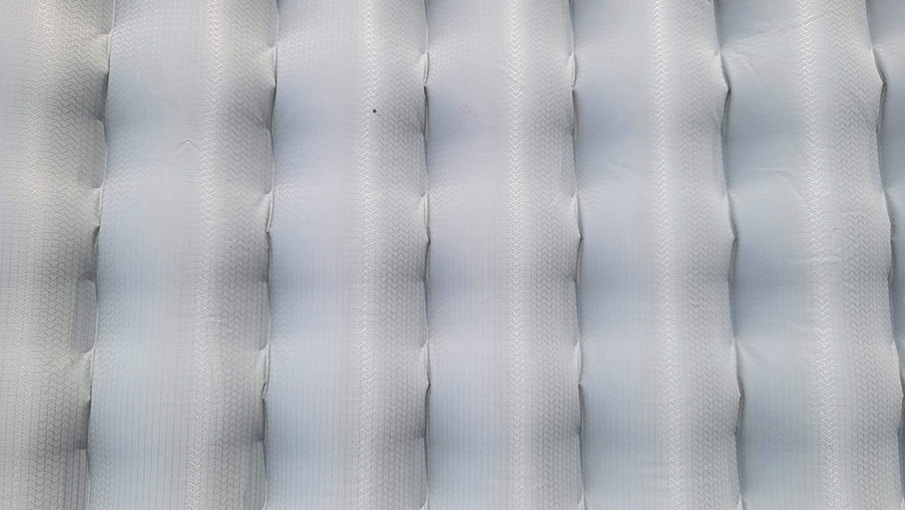 a closeup view of the NEMO tensor sleeping pad