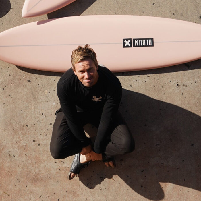 Matt Parker makes boards that toe the line between sports equipment and art. Photo: Matt Parker // Album
