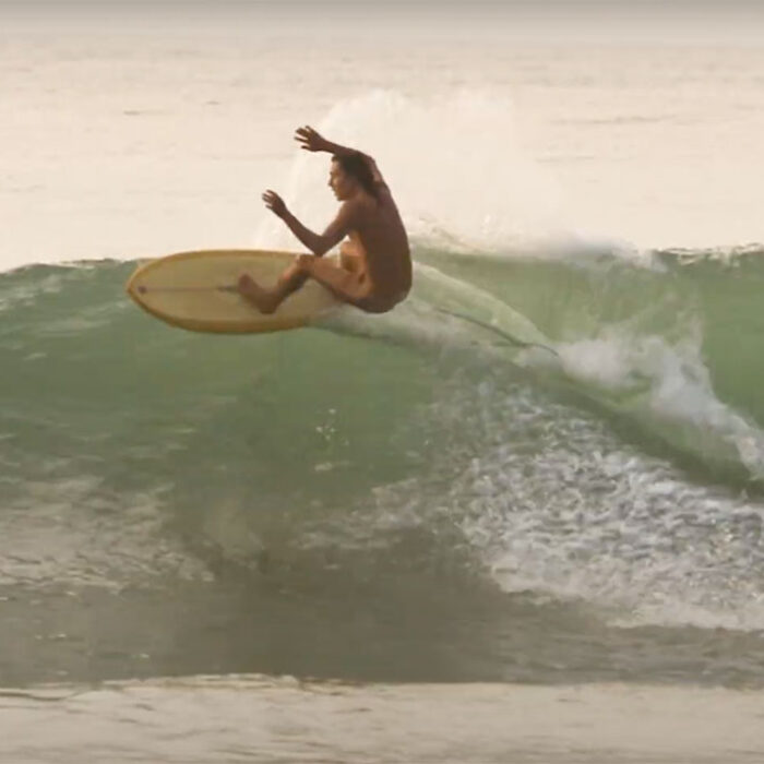 Derrick Disney surfing Barra de la Cruz