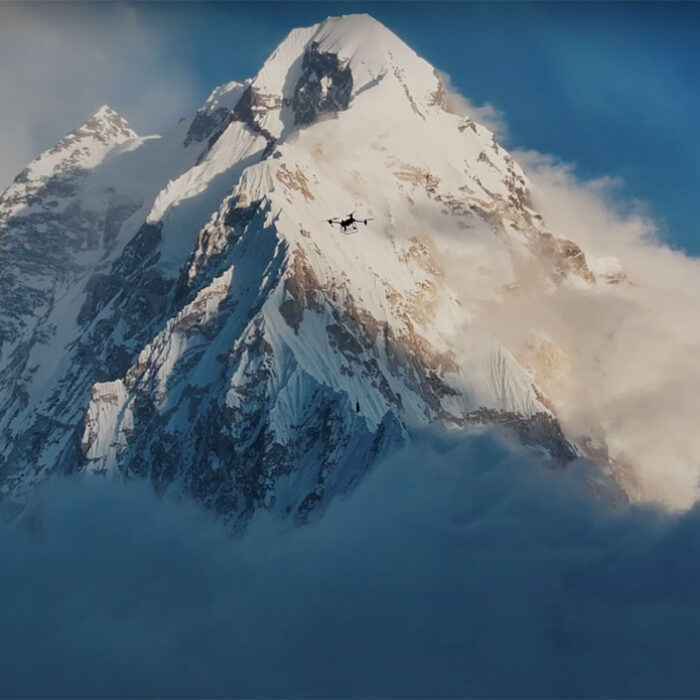 DJI drone on Mt. Everest