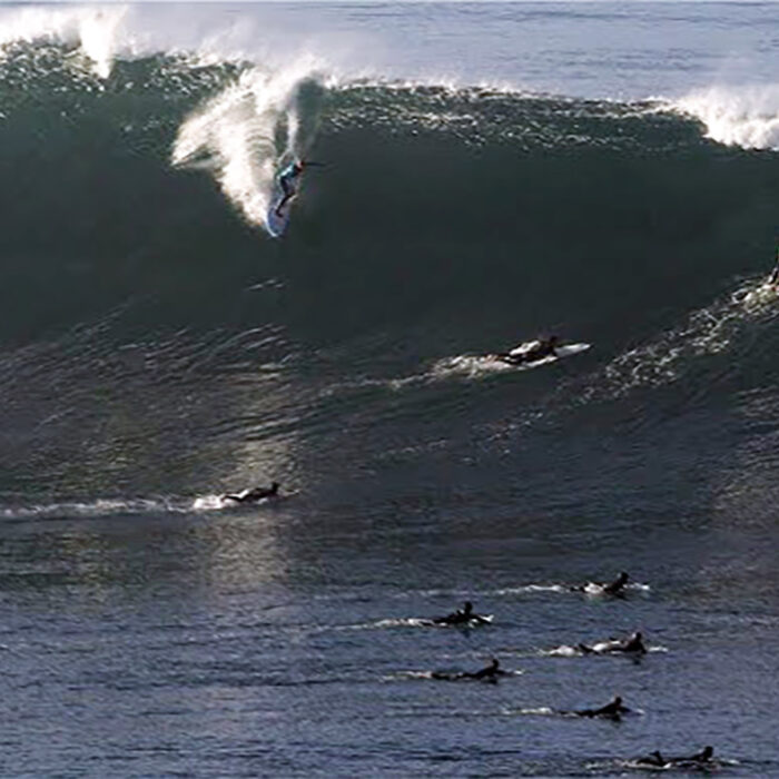 Examining What Surfers Go Through When Getting Caught Inside on a Giant Day
