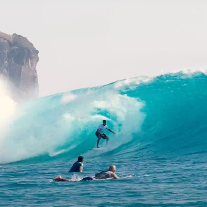 Koa Rothman surfing Indonesia