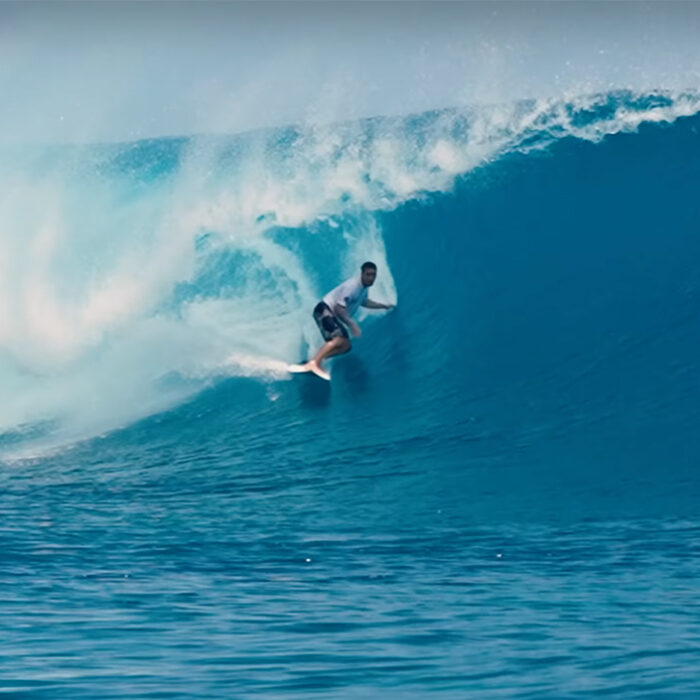 Koa Rothman surfing picture-perfect Mentawais. Photo: Koa Rothman // YouTube