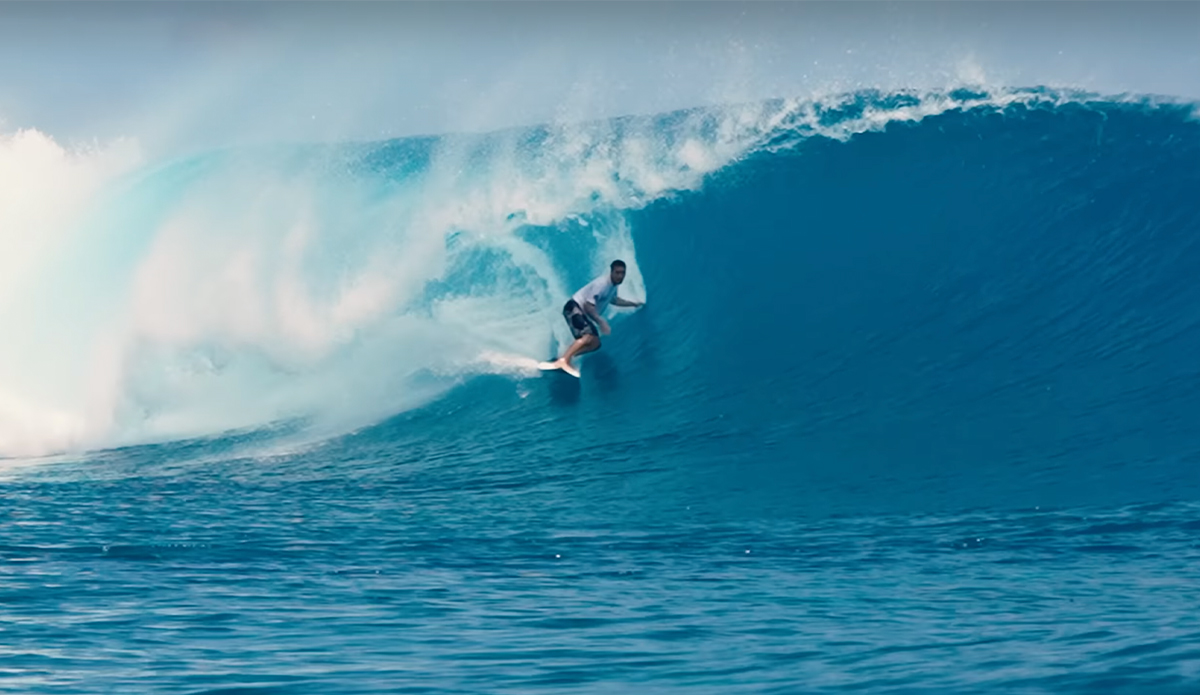 Koa Rothman surfing picture-perfect Mentawais. Photo: Koa Rothman // YouTube