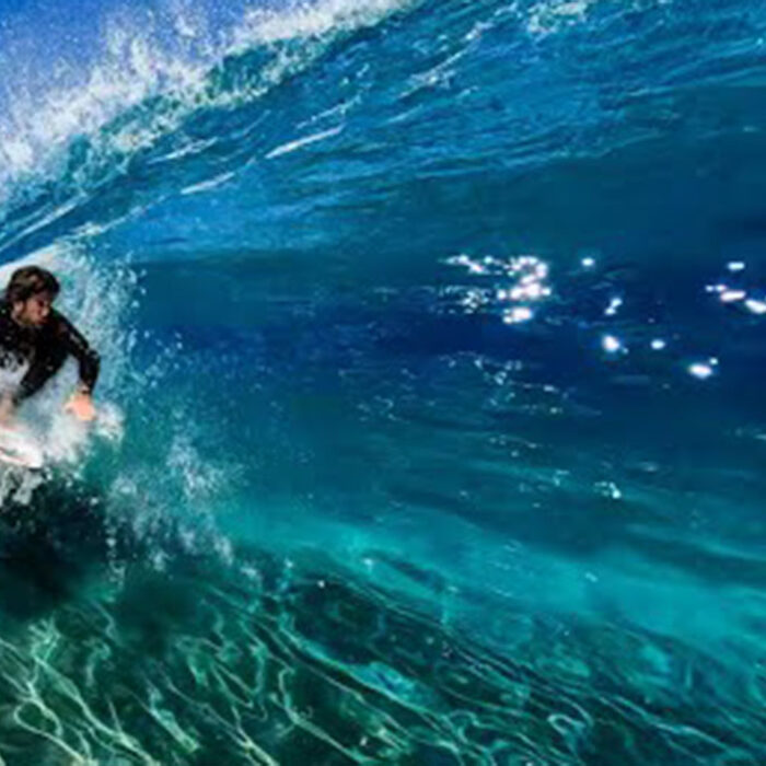 Mason Ho surfing Surf Ranch