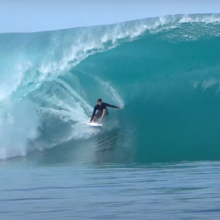 Nate Florence surfing Greenbush