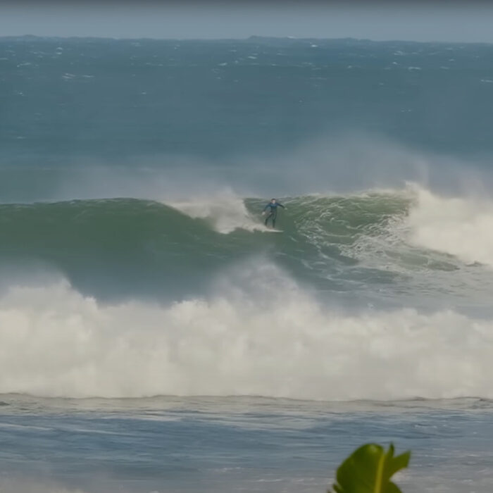 J-Bay decided to pop off, just in time for Ballito Pro surfers to make an appearance. Photo: Down The Line // YouTube