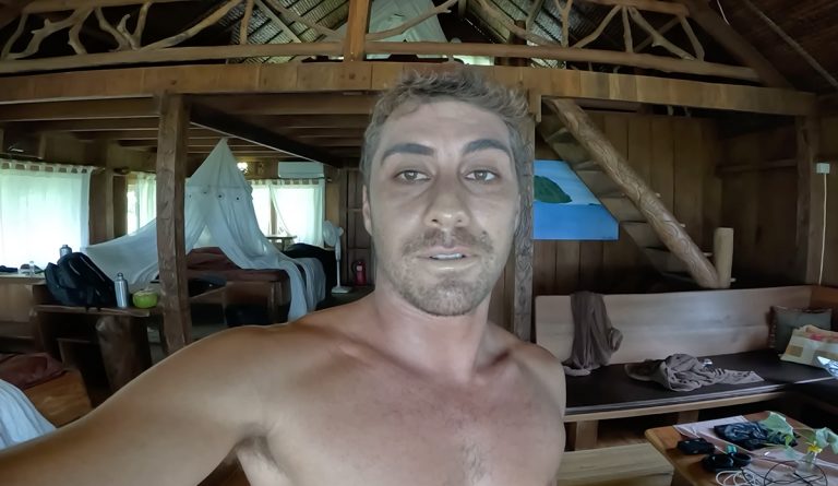 Koa Rothman Body Koa Rothman Battles Bali Belly on Indonesia Surf Trip