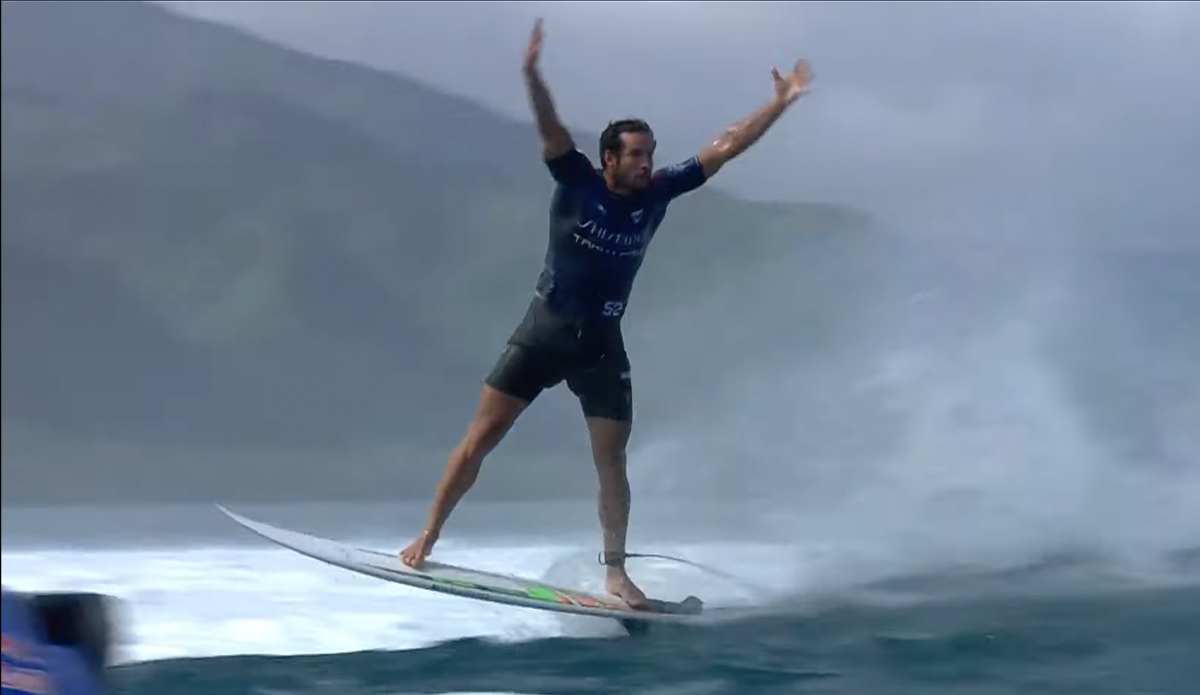 Ramzi Boukhiam has had quite the year. Photo: WSL // YouTube