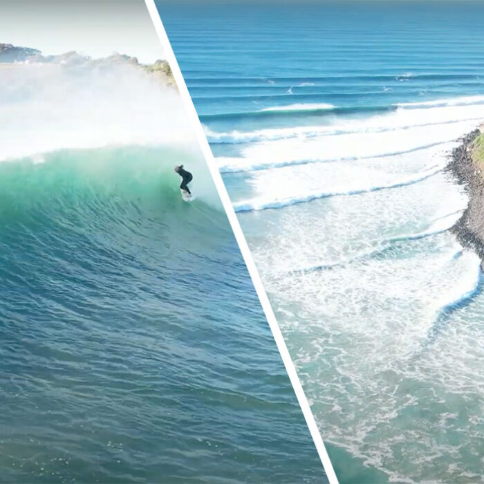 Lennox Head point break surf
