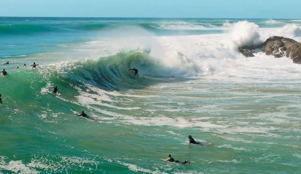 Snapper Rocks Power Station Snapper Rocks Went Off On Wednesday, Thanks to a Powerful Southern Low