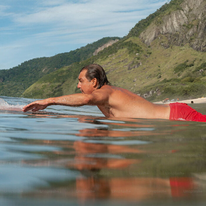 surfer's back