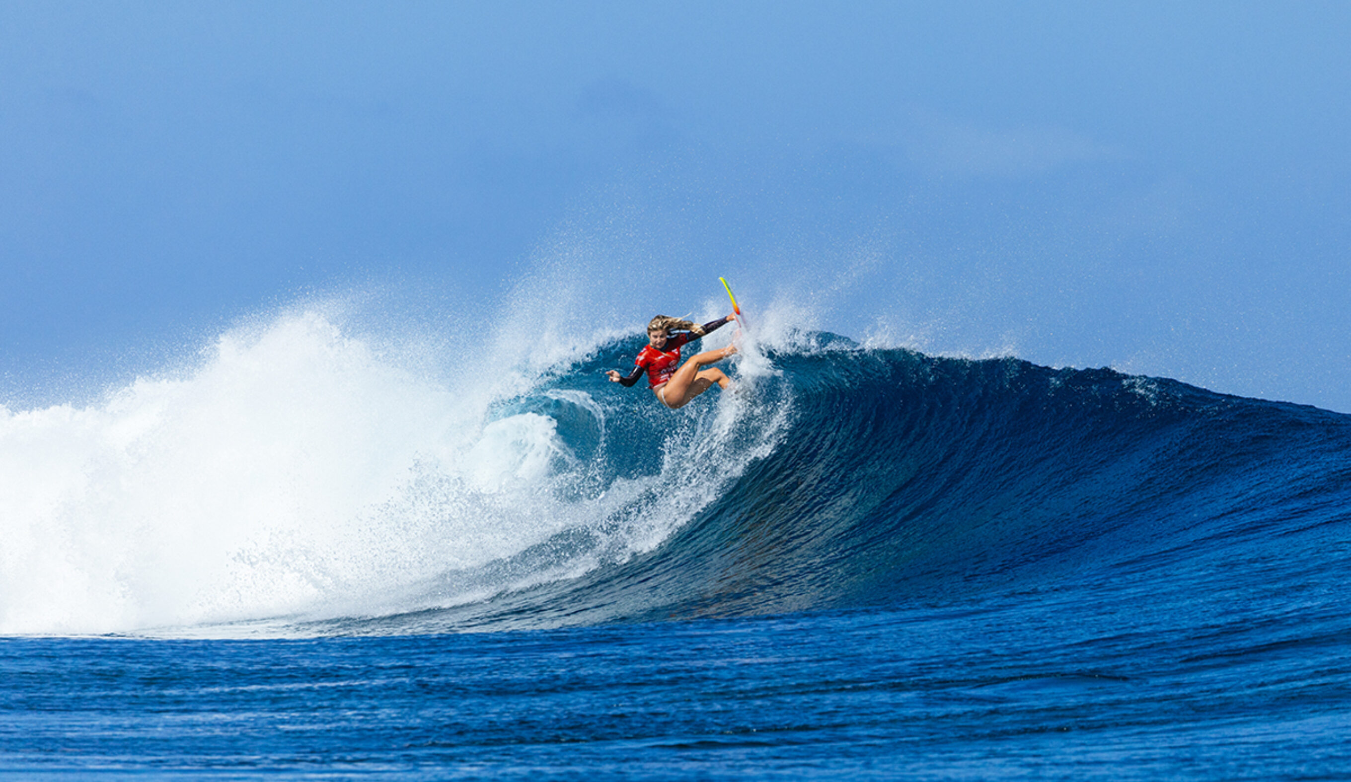 Erin Brooks in Heat Two of the Semifinals. Photo: Matt Dunbar // WSL