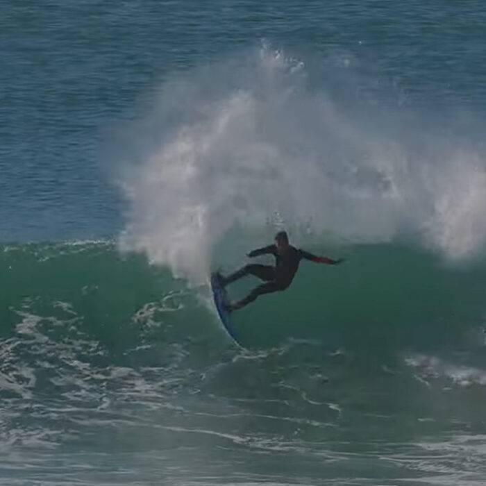 Kai Lenny and Nathan Florence teamed up for Skeleton bay and kept the momentum going all the way to South Africa. Photo: Kai Lenny // Youtube