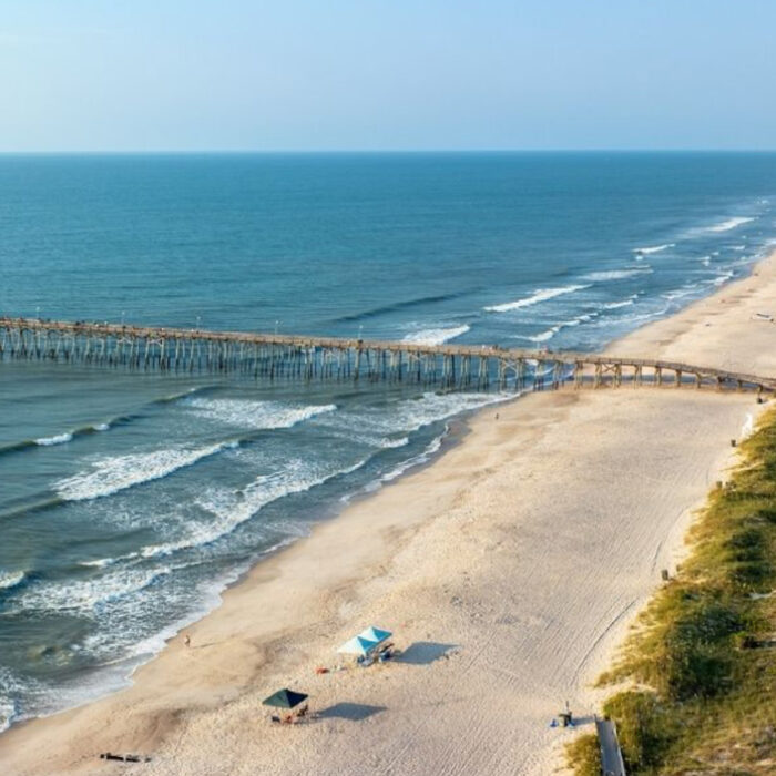 Kure Beach North Carolina. Photo: Coastlinephotography // Instagram