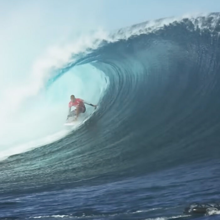 Kelly Slater's coming back to the tour for his wildcard to the Fiji Pro. Photo: WSL // Youtube