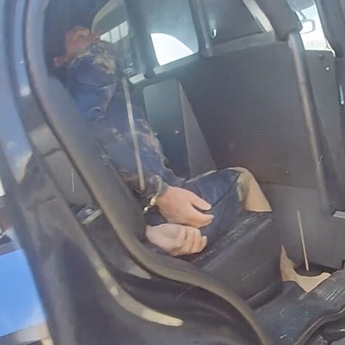 New Jersey surfer Liam Mahoney was thrown to the ground and arrested after failing to show a beach badge. Photo: Belmar Police Department // Facebook