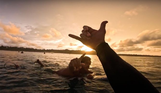 Jamie O'Brien Lance's Right surfing