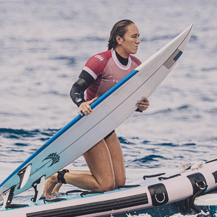 Olympic Semifinals Set in Tahiti as Carissa Moore’s Gold Medal Defense Comes to an End