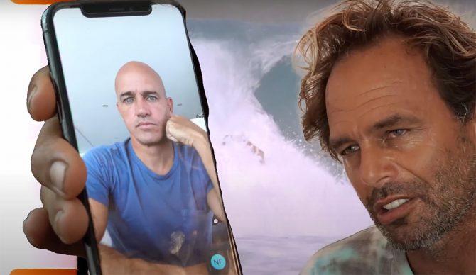 Kelly Slater and Nathan Fletcher