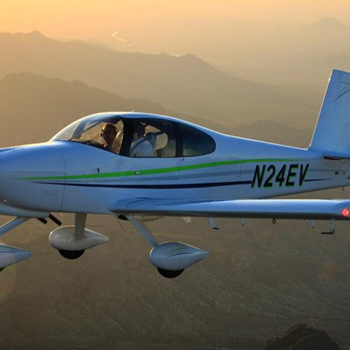 The door fell from an unnamed pilot's Vans RV-10 (pictured). Photo: Van's Aircraft // Instagram