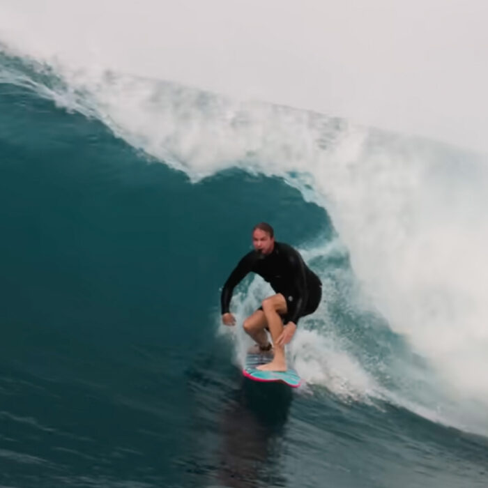 Jamie O'Brien made a stop in the mentawais for his latest vlog. Photo: Jamie O'Brien // YouTube