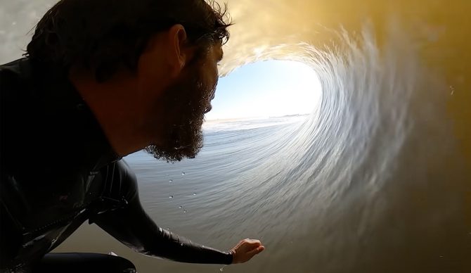Nathan Florence gets a vision while on a strike mission with Lucas 'Chumbo' Chianca. Photo: Nathan Florence // YouTube