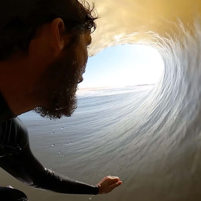 Nathan Florence gets a vision while on a strike mission with Lucas 'Chumbo' Chianca. Photo: Nathan Florence // YouTube