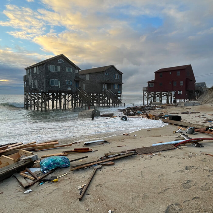 Houses at G A Kohler Court in Rodanthe, North Carolina.Photo: Cape Hatteras National Seashore // Flickr