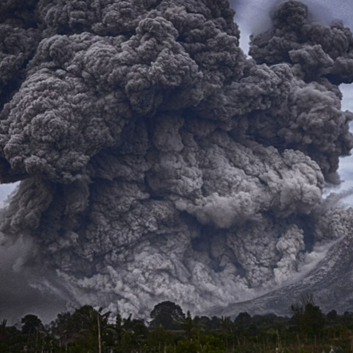 Mega El Ninos caused by volcanoes
