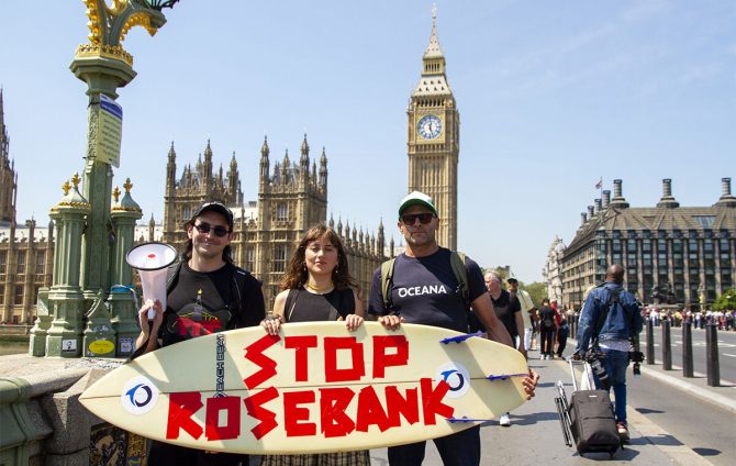 Big Oil Meets Surfers In the North Sea For a High Stakes, Environmental Showdown