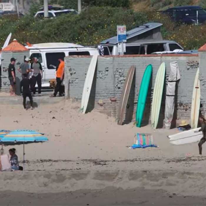 This Is What Malibu Looks Like on the Beach When There's Swell
