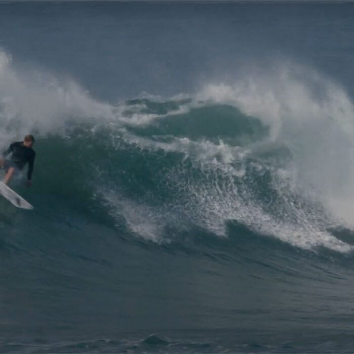 Sunset Beach surfing