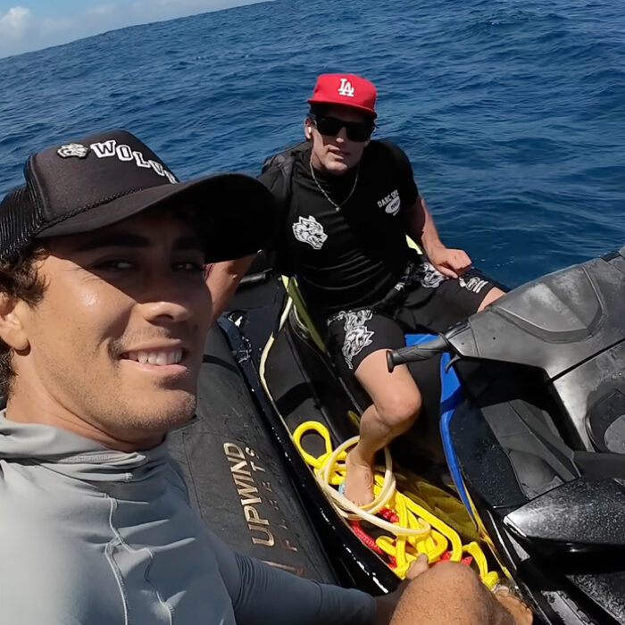 Koa Rothman and Bruce Irons in Bali. Photo: Koa Rothman // YouTube