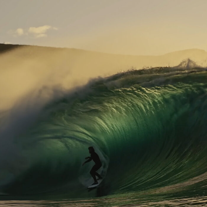 Nathan Florence surfing Rileys. Photo: Nathan Florence // YouTube