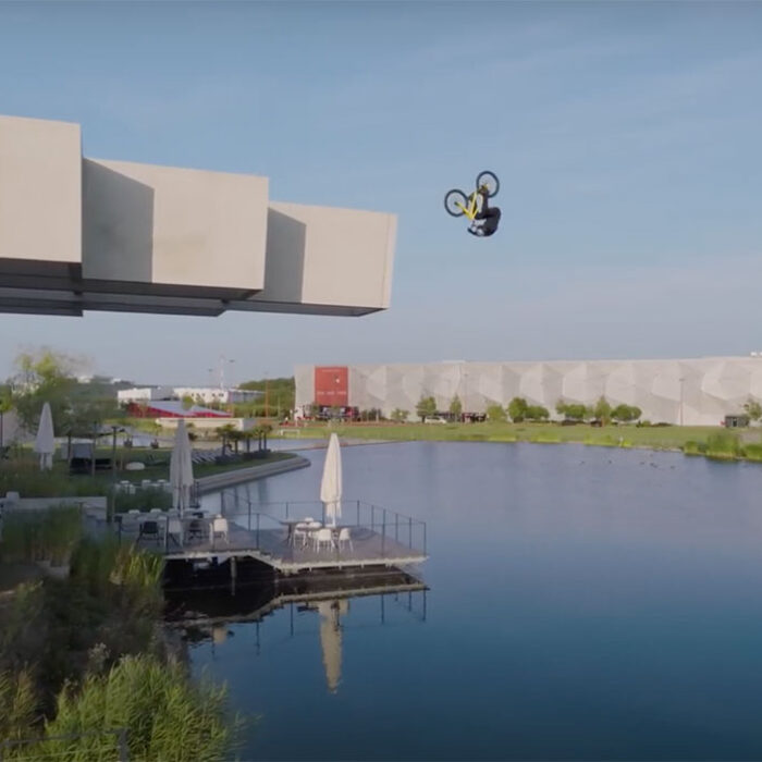 Danny MacAskill riding bike